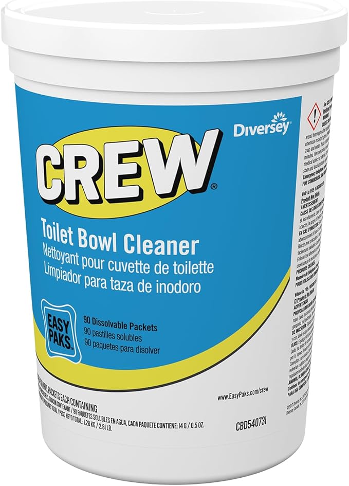 Diversey Crew CBD540731 Crew Easy Pak, Pleasant Scent, 6.3 lb Packet, 2/CT