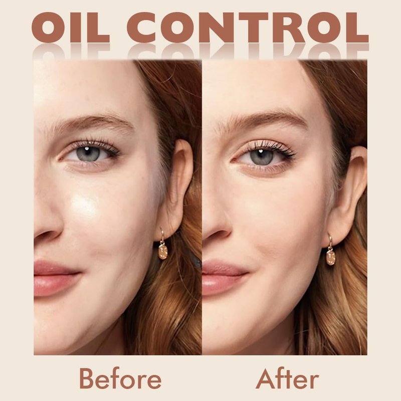 Kaely Oil Control Face Pressed Powder, Perfection Matte Compact Powder, Long Lasting Waterproof Finishing Powder Makeup, polvo compacto de maquillaje, Lightweight, Vegan, 120 Vanilla
