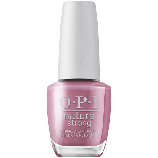 OPI Nature Strong Simply Radishing | Opaque Dark Pink Crème Natural Origin Nail Polish | Plant Based, Vegan, Cruelty Free
