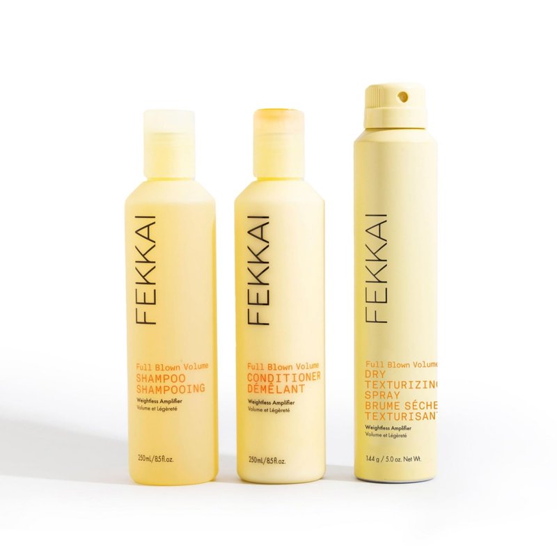 FEKKAI Full Blown Volume Texturizer - 5.5 oz - Dry Texturizing Spray - Delivers 2X the Volume for Up to 8 Hours - Free of Sulfates, Parabens, Phthalates - Vegan, Cruelty-Free