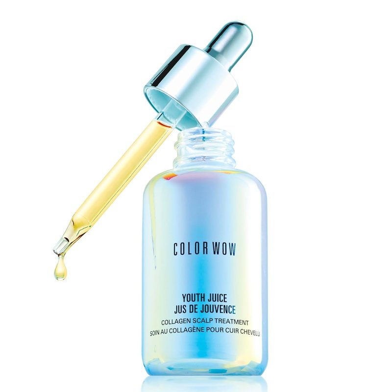 COLOR WOW Youth Juice Collagen Scalp Treatment - Boost Scalp Collagen for Stronger, Thicker Hair | Promotes Optimal Growth Conditions