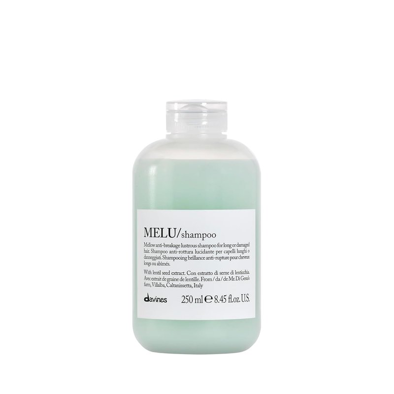 Davines MELU Shampoo - Anti-Breakage Fortifying Cleanser for Long, Damaged Hair | Strengthens & Adds Shine
