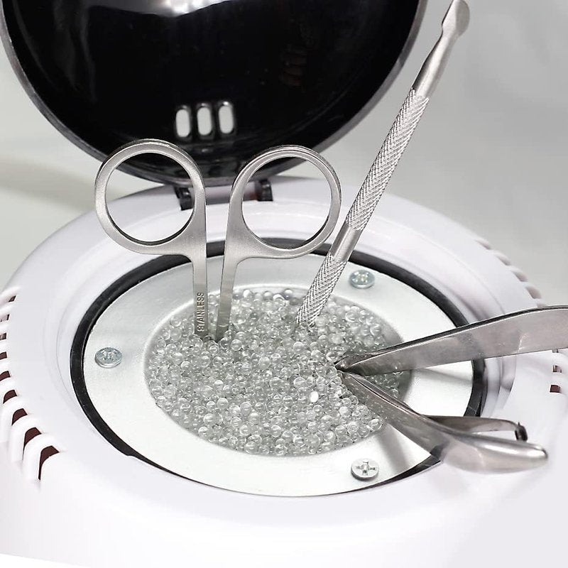 Nail Tools Cleaner - High-Temperature Pot for Scissors, Tweezers & Clippers | Ideal for Nail & Hair Salons
