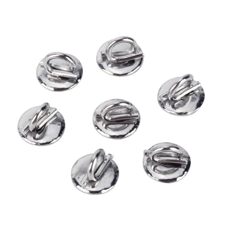 10 Packs Sino Dental Orthodontic Braces Brackets Lingual Buttons Bondable Round Base Eyelets -10pcs/pack (Bond Eyelets)