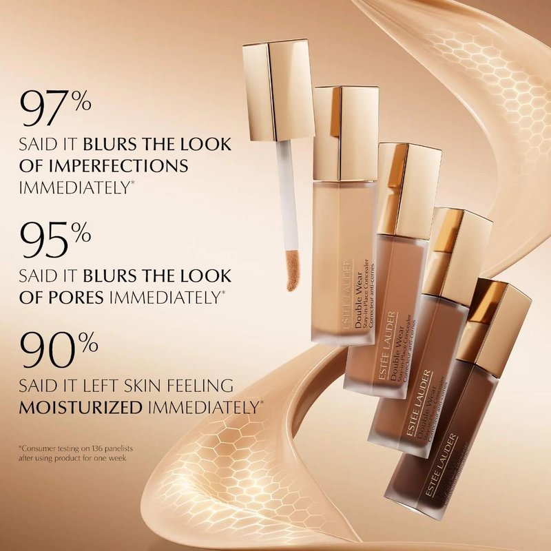 Estée Lauder Double Wear Stay-in-Place Flawless 24-Hour Concealer Makeup | Longwear | Soft Matte Finish, Medium-to-Full Coverage | Hydrating Concealer, 0.4 Fl Oz, 5.5N