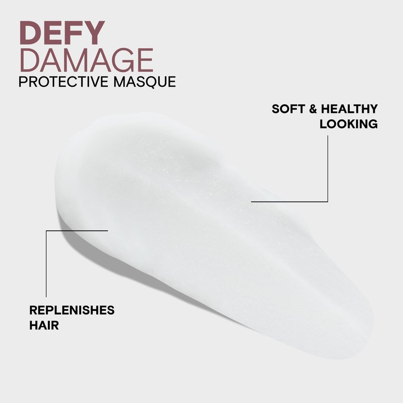Joico Defy Damage Protective Masque | For Color-Treated Hair | Strengthen Bonds & Preserve Hair Color | With Moringa Seed Oil & Arginine | 5.1 Fl Oz