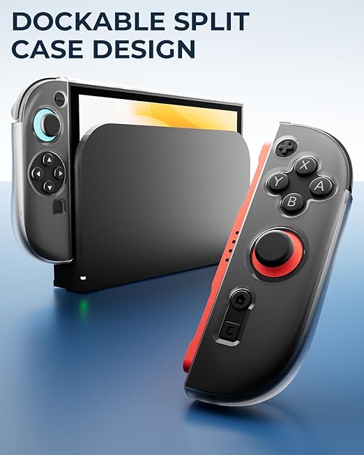 Accessories Bundle for Nintendo Switch 2, 16-in-1: Carrying Case, 2 Screen Protectors, Steering Wheel, Grip for Joycon Controller, Dockable Console Protective Cover Shell, etc. 2025 Switch2 Game Kit