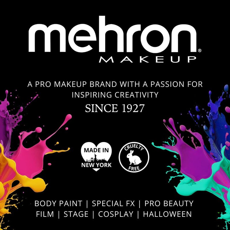 **Mehron Makeup Fantasy FX Cream - Ogre Green Face & Body Paint for Halloween | 1 fl oz (30ml)**