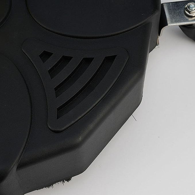 Pressure Washer Driveway Cleaner Attachment, Wheeled Rotary Surface Cleaner, Heavy Duty Flat Surface Cleaner