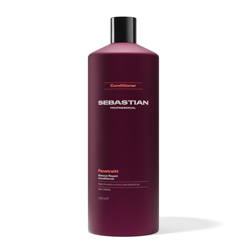 Sebastian Professional Penetraitt Rescue Repair Conditioner | Strengthening & Repair with Deep Moisturizing | For Damaged & Colored Hair | 33.8 fl oz | Packaging May Vary