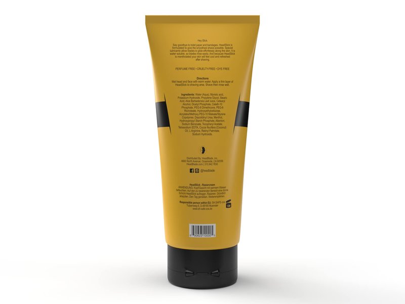 Moto Men's Head Shaving Starter Kit with HeadSlick Shaving Cream, Shaving Razor, Blade Refills (8 ounce HeadSlick)