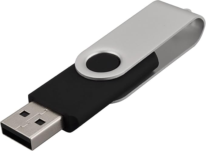 KALSAN 64GB USB Flah Drives 10 Pack USB 2.0 Memory Sticks Bulk-Black