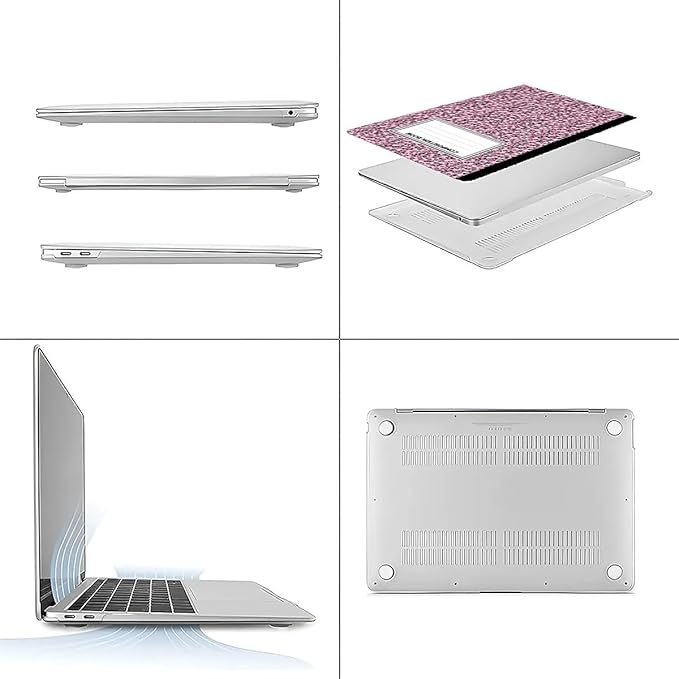 COTAIL Compatible with MacBook Air 13.3 13.6 Inch Case 2022 2021 2020 2019 Plastic Hard Shell Case Cover,13.3 Air (A1932/A2179/A2337), Notebook