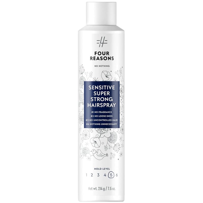 No Nothing Sensitive Hairspray - Unscented Hypoallergenic Finishing Spray for Women | Extra Strong Hold, 7.5 oz