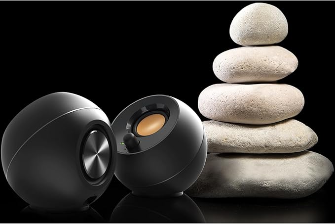 Creative Labs Pebble 2.0 Channel Computer Stereo Speakers - Black