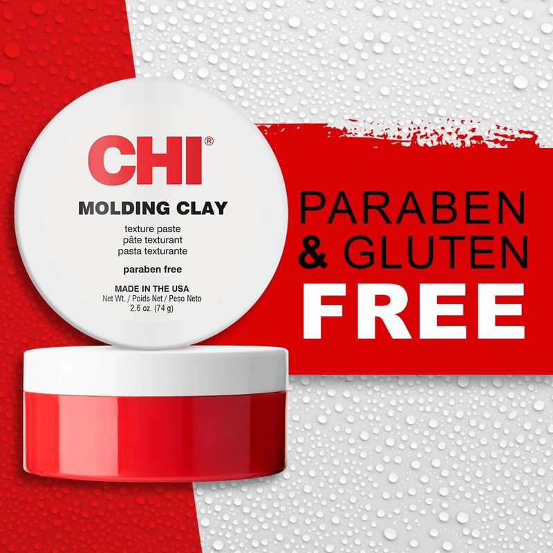 CHI Twisted Fabric - Moisturizing Hair Styling Paste for Sculpting & Molding | 2.5 Oz, Sulfate-Free, Paraben-Free
