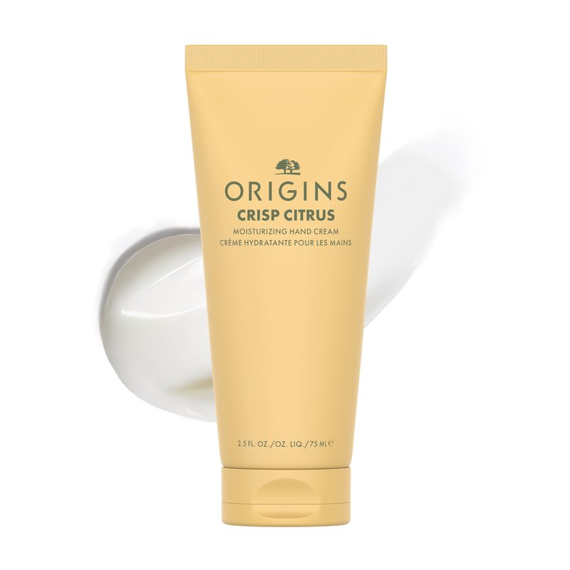 Origins Crisp Citrus Moisturizing Hand Cream | Hydrates & Softens Dry Skin | With Plant-Derived Glycerin, Travel Size, 2.5 Fl Oz