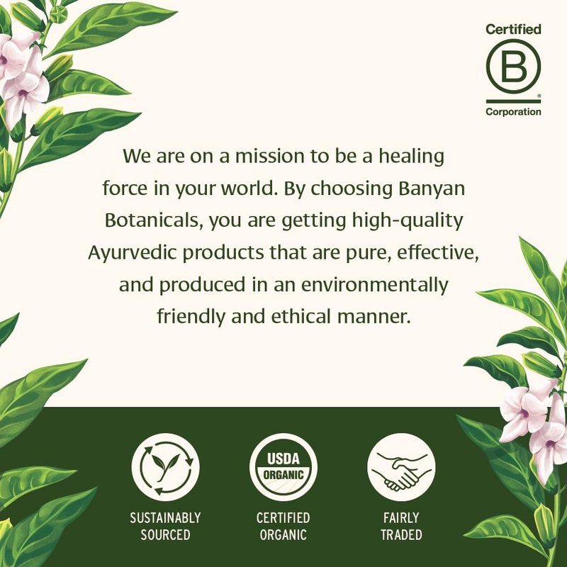Banyan Botanicals Ear Oil – Organic Herbal Oil Ear Drops with Ashwagandha and Garlic – Soothing and Comforting for The Ears – 1 oz – Non GMO Sustainably Sourced Vegan