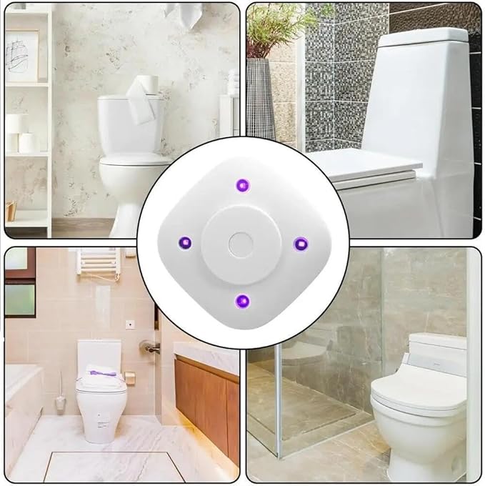Toilet Lid Clean Lights,Toilet U V Lights for Toilet Seat,Toilet Night Light, Toilet Bowl Light, Motion Sensor Activated LED Night Light