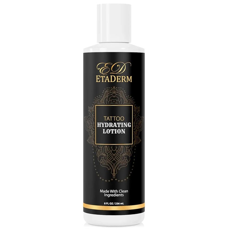 Tattoo Aftercare Lotion - Aloe Vera & Shea Butter Moisturizer for Vibrant Tattoos | 236ml