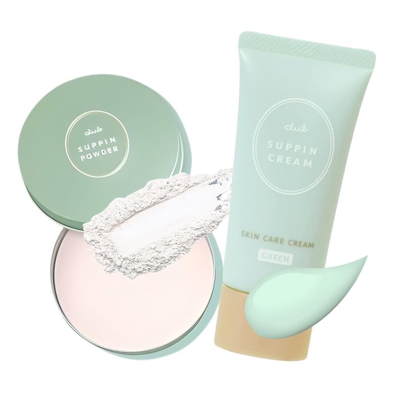Translucent Setting Powder & Hydrating BB Cream - Organic Foundation with Shea Butter | White Floral Bouquet