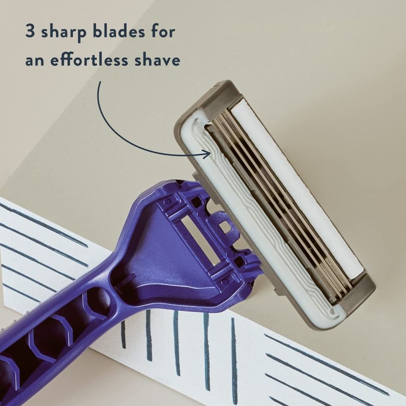 Harry's Disposable Razors for Men - 10 Count - 3-Blade Men's Razors for Travel and On-the-Go Convenience (Pack of 2)