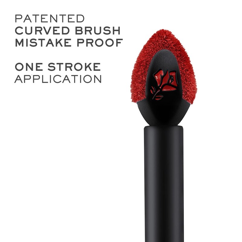 Lancôme L'Absolu Rouge Drama Ink Semi-Matte Liquid Lipstick - Highly Pigmented - All Day Wear - 274 French Tea