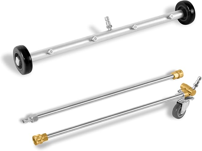 KÃ¤rcher 21" Undercarriage Cleaner Kit, Pressure Washer Accessory to Clean Cars, Trucks, SUVs, Includes Swivel Caster