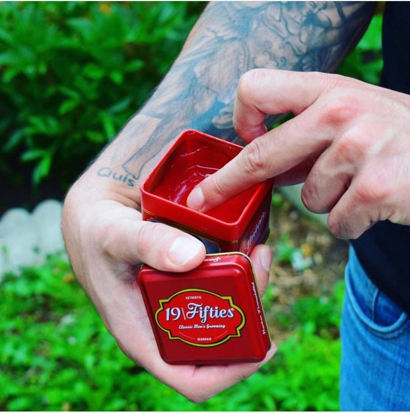 Strong Hold Pomade For Men - 4oz Beautifully Crafted Tin | All Day Firm Hold, Easily Washes Out With Water, Low Shine & Amazing Scent - Ideal For Gripping And Defining Pompadours, Side-Part Comb-Overs