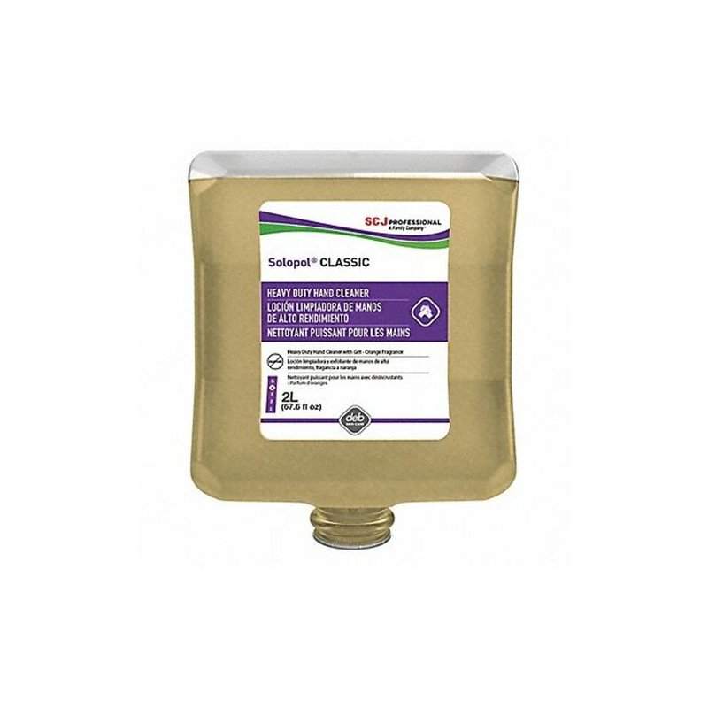 Deb 2 Liter Refill Beige Solopol Classic Scented Hand Cleaner