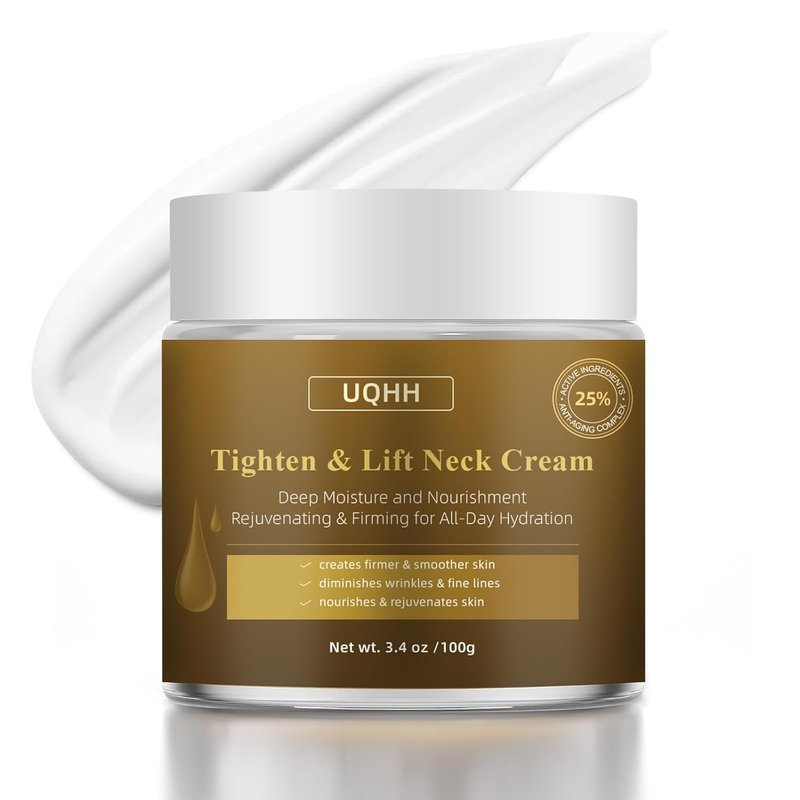 Neck Firming Cream - Moisturizing Tightening & Lifting Formula | 3.4oz for Fine Lines & Sagging Skin