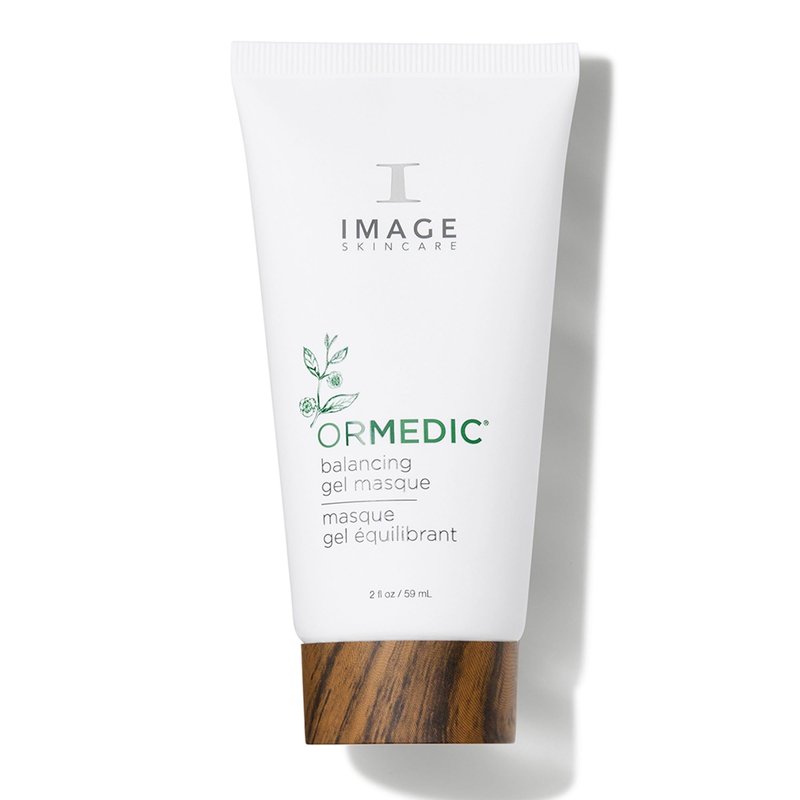 IMAGE Skincare, ORMEDIC Balancing Gel Masque, Helps to Refresh Dry, Tired-Looking Facial Skin, Made with Organic Aloe Vera and Botanical Extracts, 2 fl oz