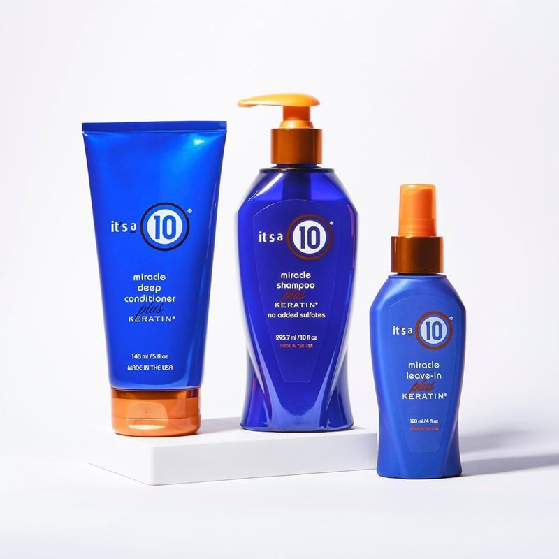 It's a 10 Haircare Miracle Leave-In Conditioner Spray with Keratin - 4 oz. | 2-Pack