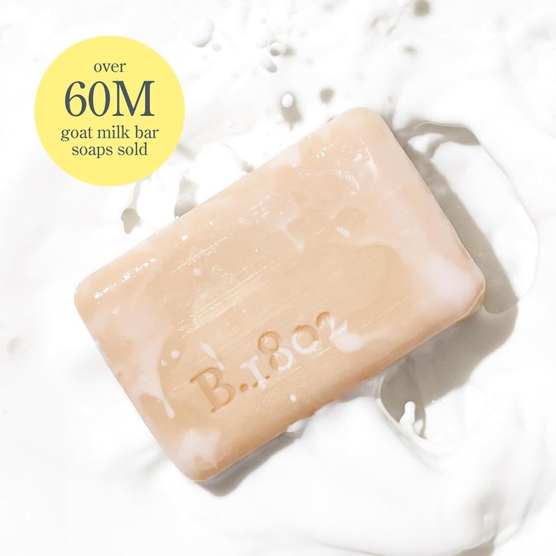 Beekman 1802 Bar Soap - Moisturizing Goat Milk Soap for Soft Skin | 8 oz Natural Cleanser