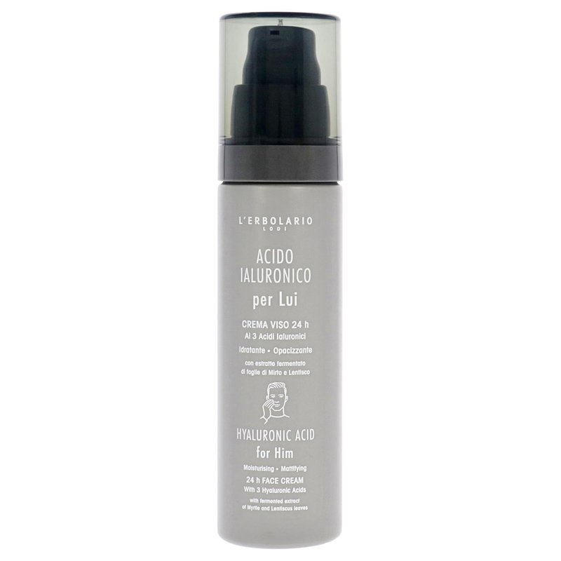 Hyaluronic Acid Face Cream for Men - 24 Hour Hydration & Moisture Lock
