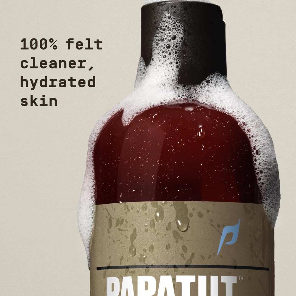 PAPATUI by Dwayne Johnson Refreshing Body Wash for Men | Exfoliating, Hydrating & Made with Coconut Oil | Lush Coconut | 18 oz