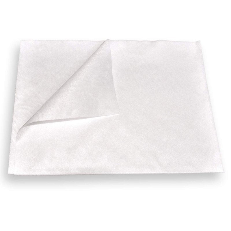 DAVELEN Essential Disposable Hair Towels for Women, 32 inch X 16 inches Each, Super Absorbent Quick Dry Hair for Drying Curly, Long & Thick Hair (White) (50)