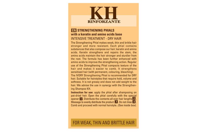 SOCO KERAMINE H Fiale AVORIO Capelli Secchi-Sottili Haircare