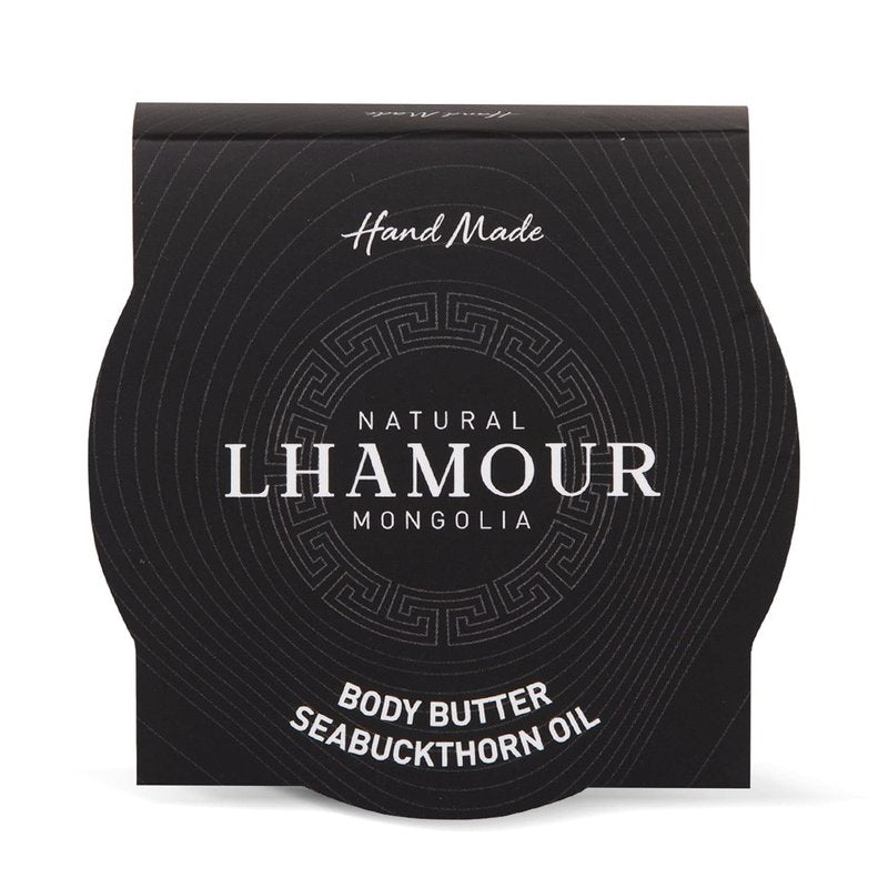 Lhamour Body Butter Dry Skin - Deep Moisturizing Body Balm with Sea Buckthorn oil, Beef Tallow, Rosehip & Shea Butter, Skin Moisturizer Balm for Dry & Sensitive Skin, Non-Greasy Lavender Scent,3.53 oz