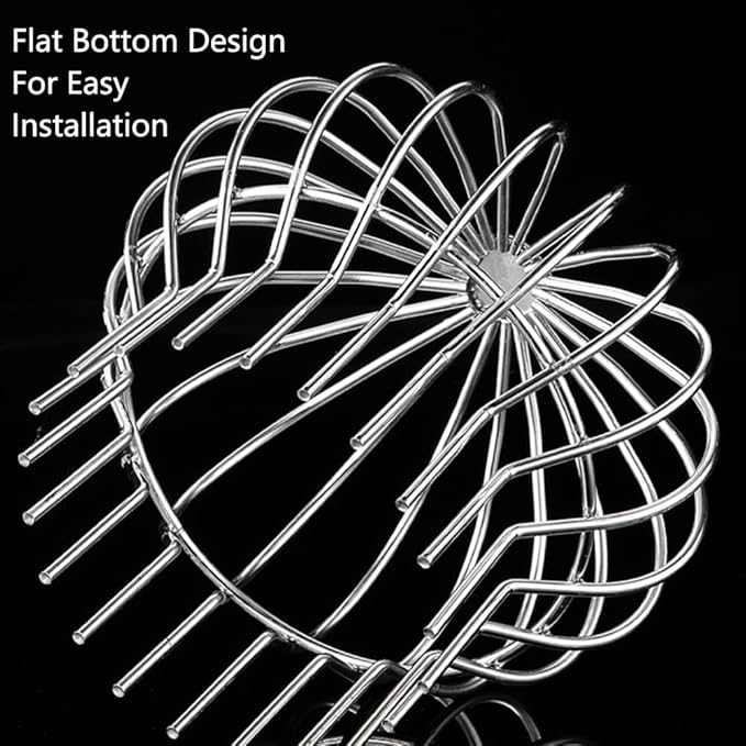 2Pcs 304 Stainless Steel Drain Outdoor Roof Anti-Blocking Line Cap Drain Cover Gutter Protector Cleaner Gutter Cleaning Tools (4.92 * 4.92in)