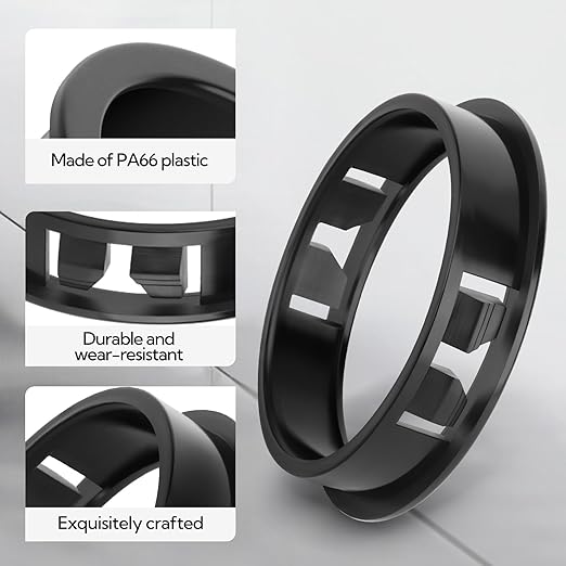 GAGIRA 15PCS 1-3/4" Black Cable Snap Bushing Grommet, Snap in Cord Bushing Protect Cables