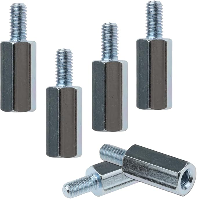 Kado M4x14mm Hex Stainless Steel Standoff Spacer Screw Nut Bolt Set 16pcs