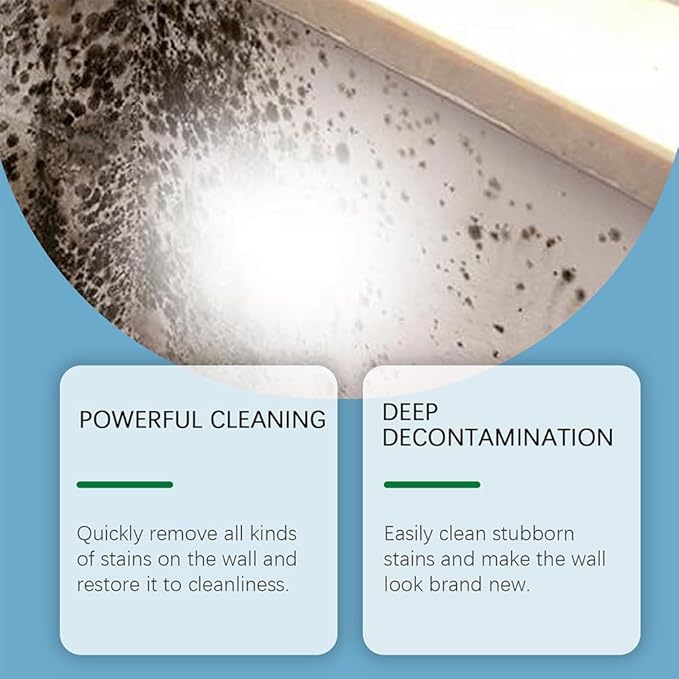 Highly Effective Removal Spray, 8.12 Fl.Oz Wall Cleaner Spray, Multi-surface Cleaner for Wood, Fabric, Tile, Bathrooms & Kitchens (1)