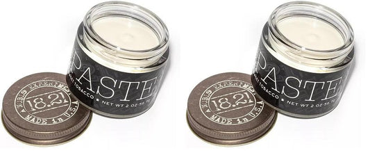 18.21 Man Made Hair Styling Product,2oz. Original Sweet Tobacco Scent in Paste with Natural Shine Finish,(Pack of 2)