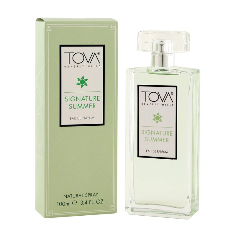 Tova Signature Summer Eau de Parfum – Floral Citrus Perfume for Women – Bergamot Jasmine Musk – Crafted in France & Cruelty-Free – 3.4 fl oz