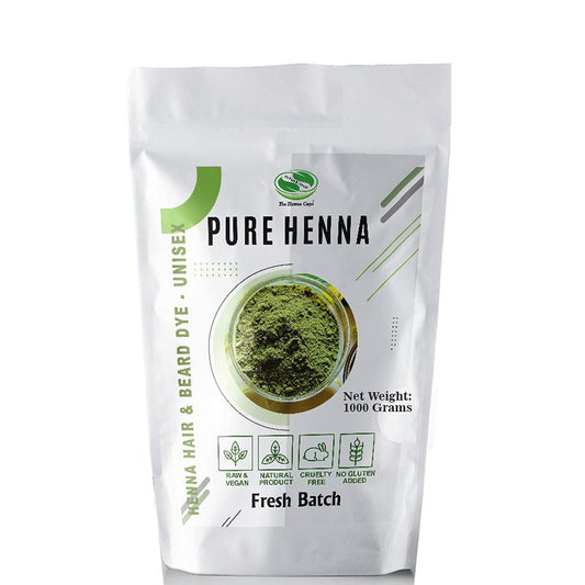 100% Pure Red Henna Powder for Hair Dye - Natural Hair Color | 1000 Grams