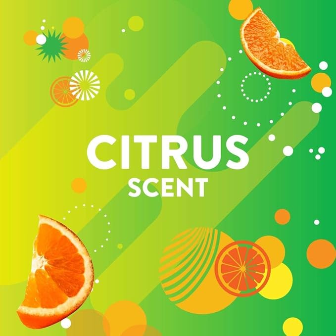 Antibacterial Bathroom Flushable Wipes, Citrus Action, 28 Count - 2 Pack