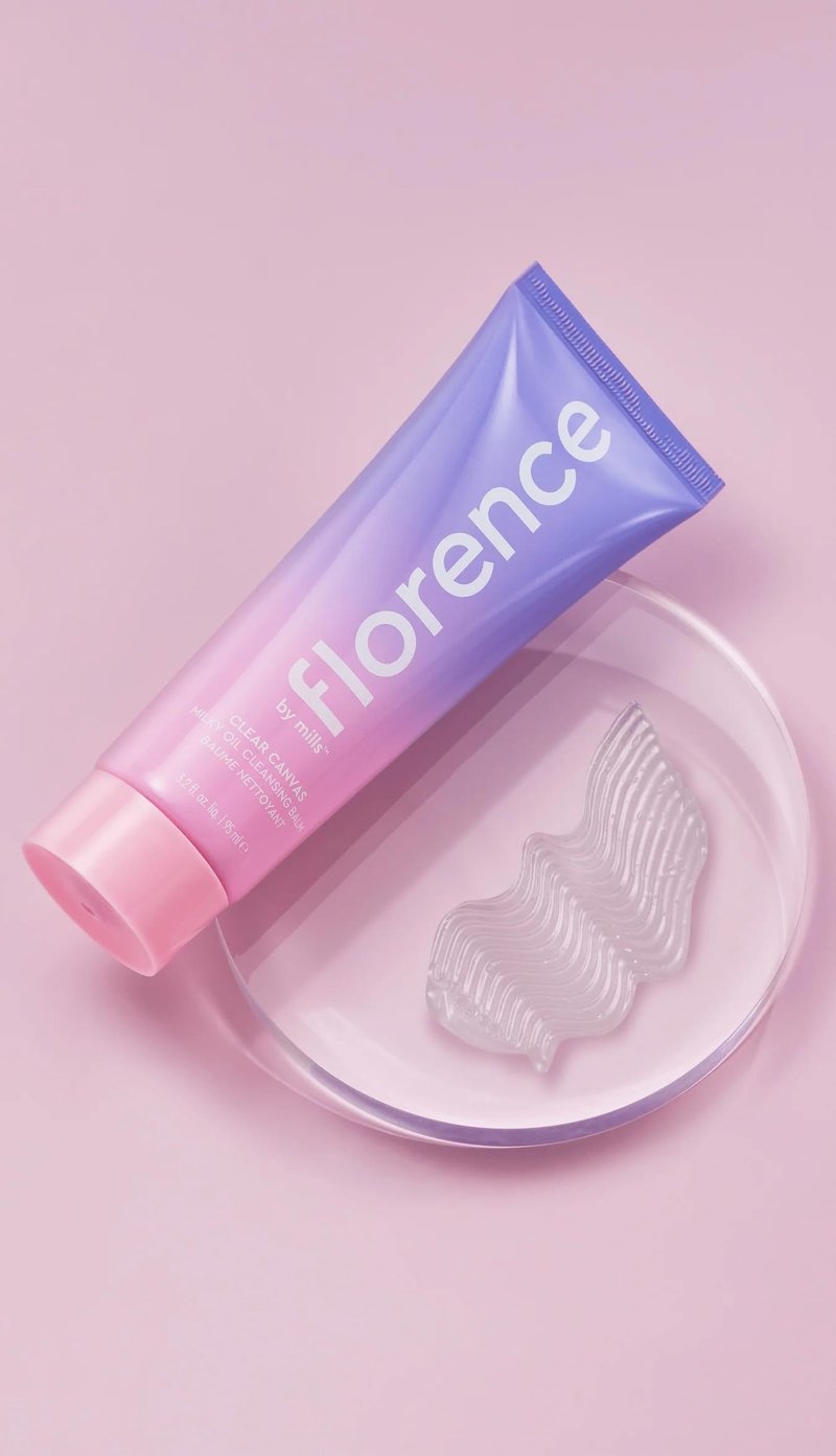 florence by mills Clear Canvas Milky Oil Cleansing Balm