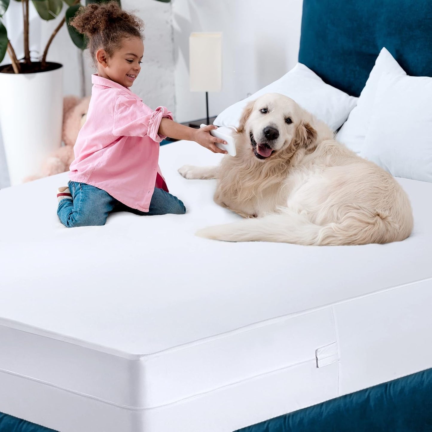 Utopia Bedding Mattress Protector - 100% Waterproof & Bed Bug Proof | Full XL Size (Pack of 2)