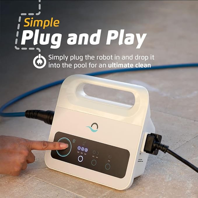 Dolphin Nautilus CC Automatic Robotic Pool Vacuum Cleaner Includes Ultra-Fine Filters for an Ultimate Clean, Ideal for In-Ground Pools up to 33 FT in Length